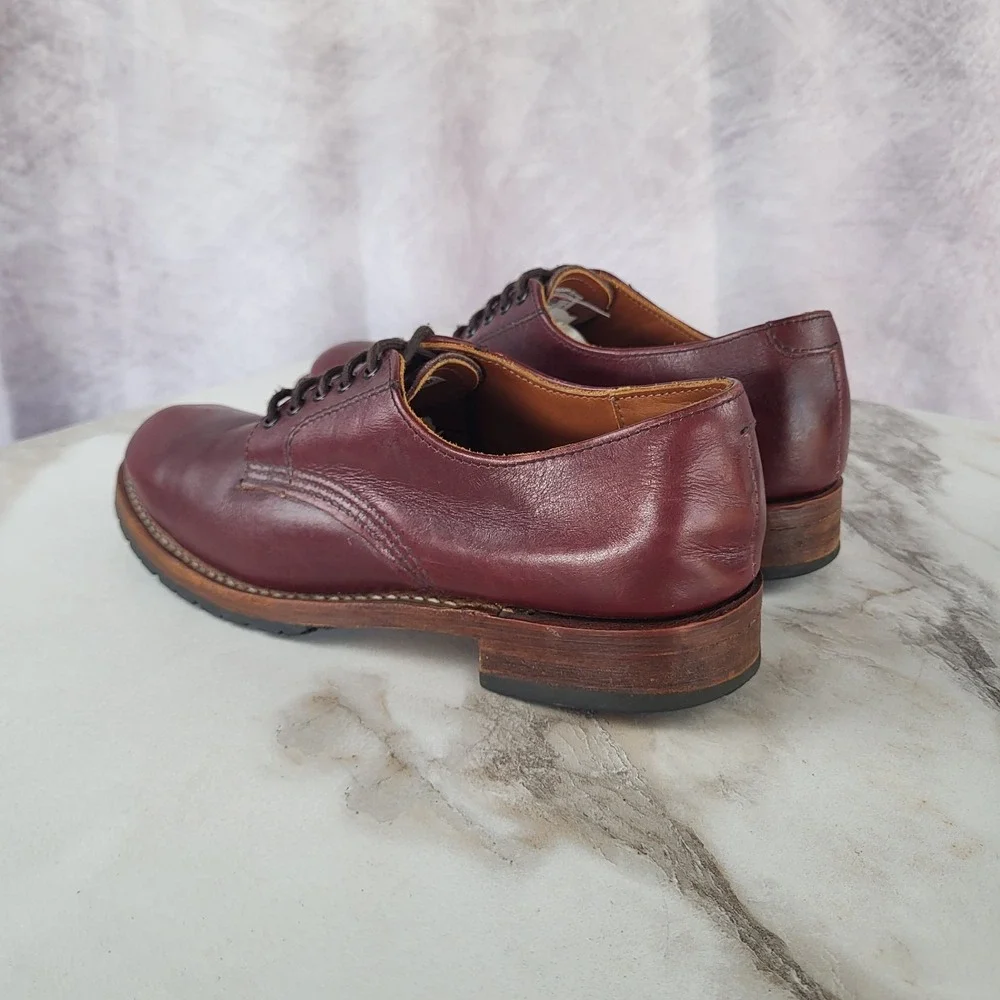Red Wing BECKMAN 9043 Classic Oxblood Derby Size 8 Men's READ